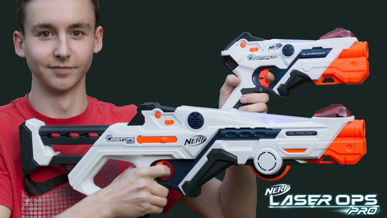 Nerf Alphapoint & Deltaburst LaserOps Blaster | Magicbiber [deutsch]