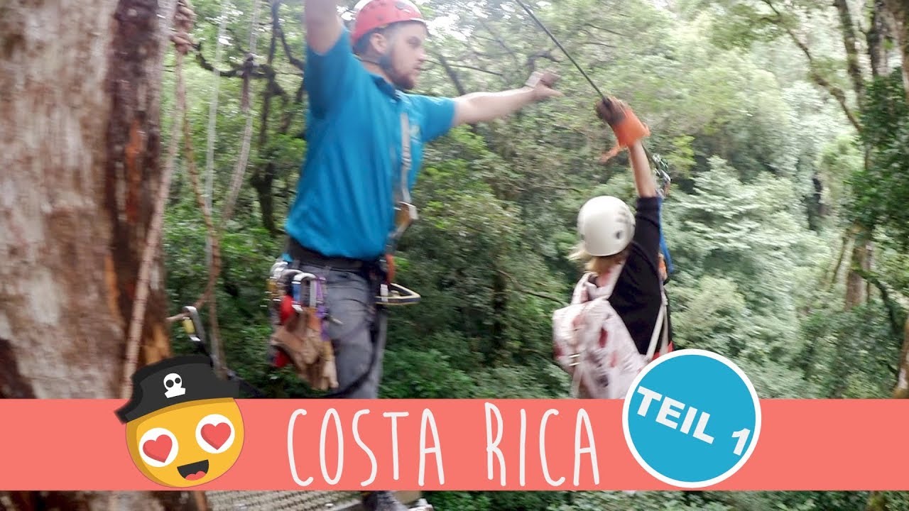 COSTA RICA - VLOG TEIL 1 (TRAUMSTRÄNDE & ZIPLINING)