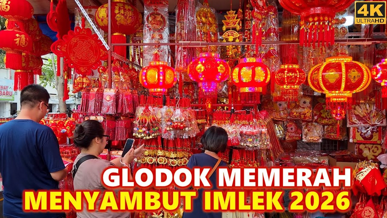 Pancoran Glodok welcomes CNY 2026⁉Walking Around Glodok Chinatown Market [Pasar Pecinan di Jakarta]