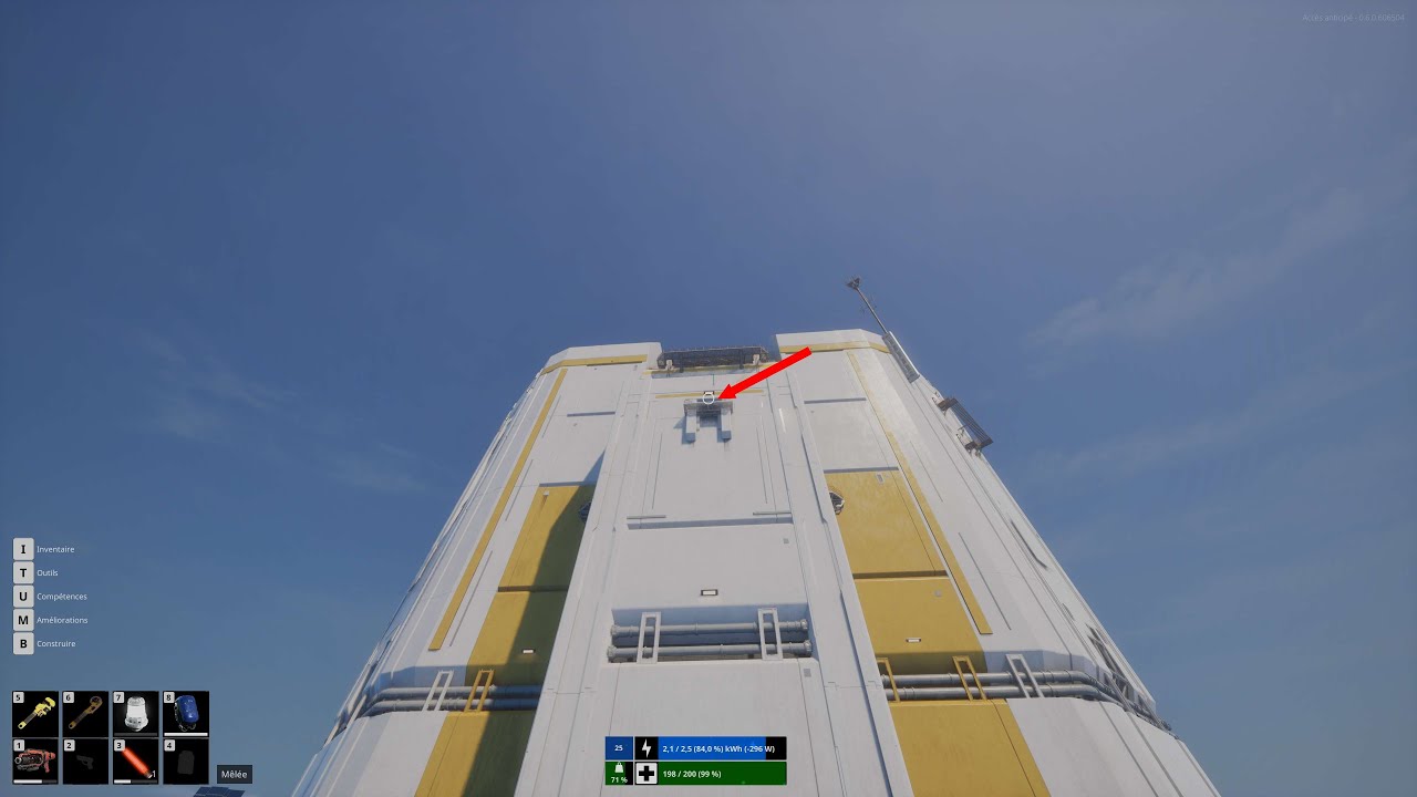 The Last Caretaker: Lazarus:  How to access the unreachable double exterior door of security IV (4)