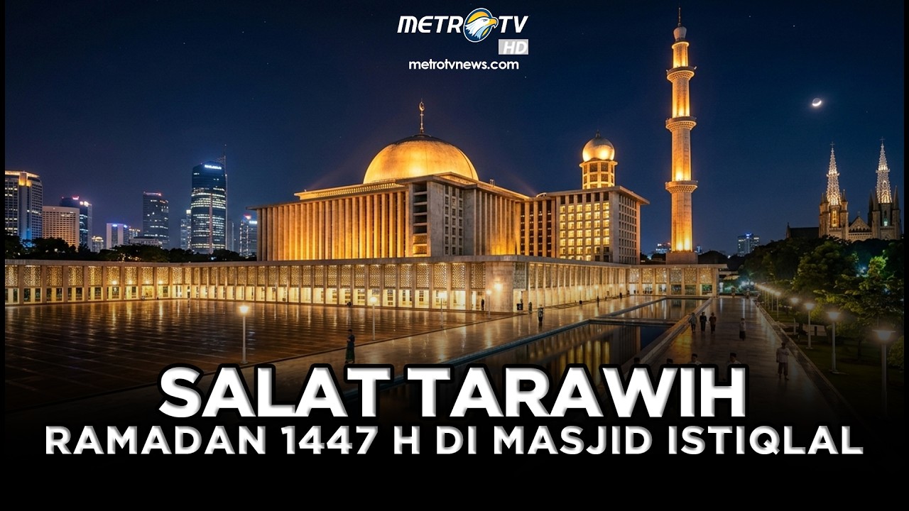 LIVE - SALAT TARAWIH MALAM KE-8  RAMADAN 1447 H DI MASJID ISTIQLAL (25/2)