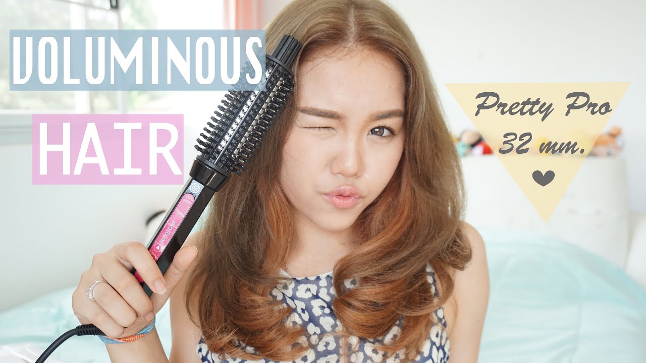Hair Tutorial : How I get my Voluminous Hair ม้วนผมวอลลุ่มง่ายๆ | wonderpeach