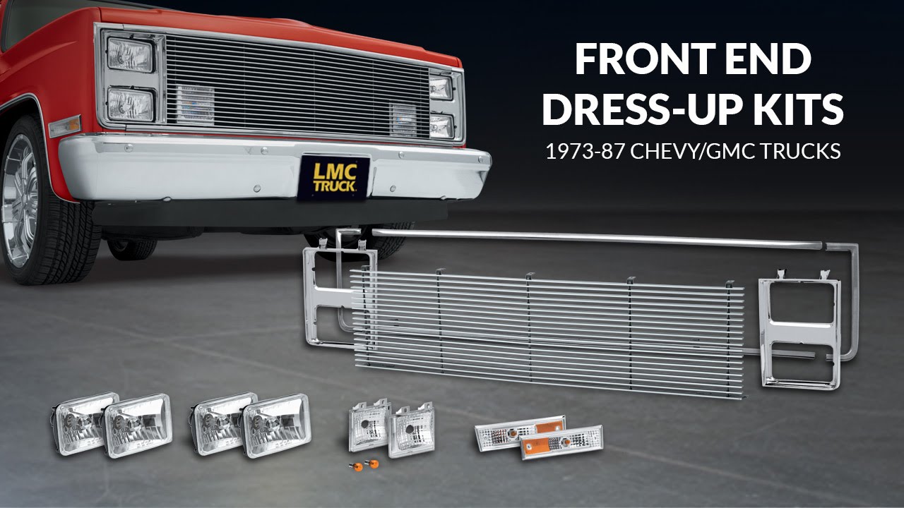 Front End Dress Up Kit For Chevy & GMC Trucks - TruckU with LMC Truck