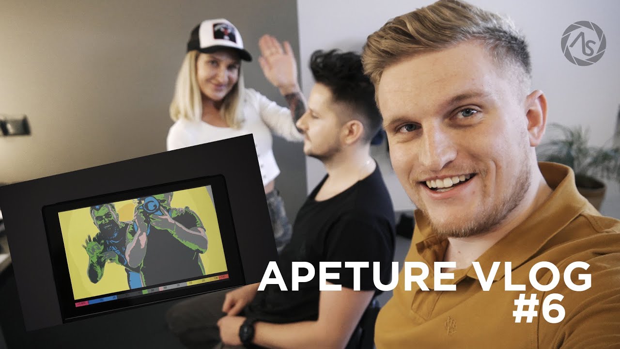 ApetureVlog #6 - Kręcimy teledysk dla  Piotra Szewczyka