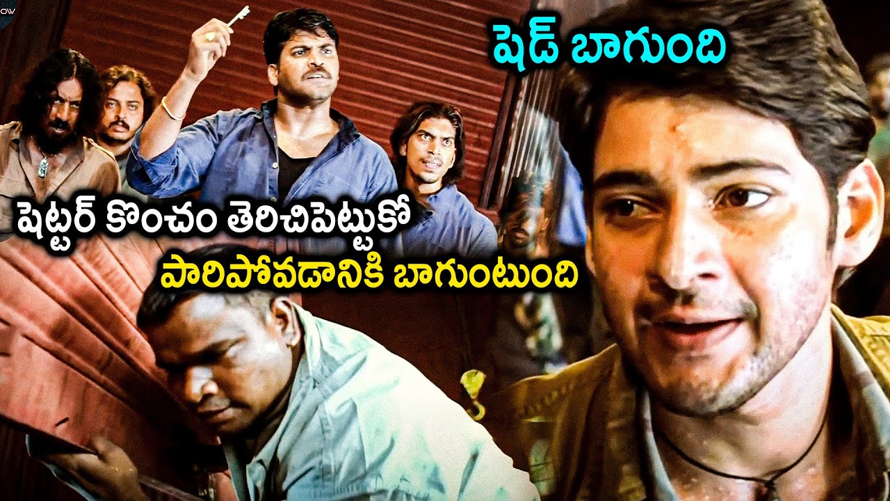 Pokiri Movie Mahesh Babu Mass Entry Action Scene || Subbraju || Latest Scenes || First Show Movies
