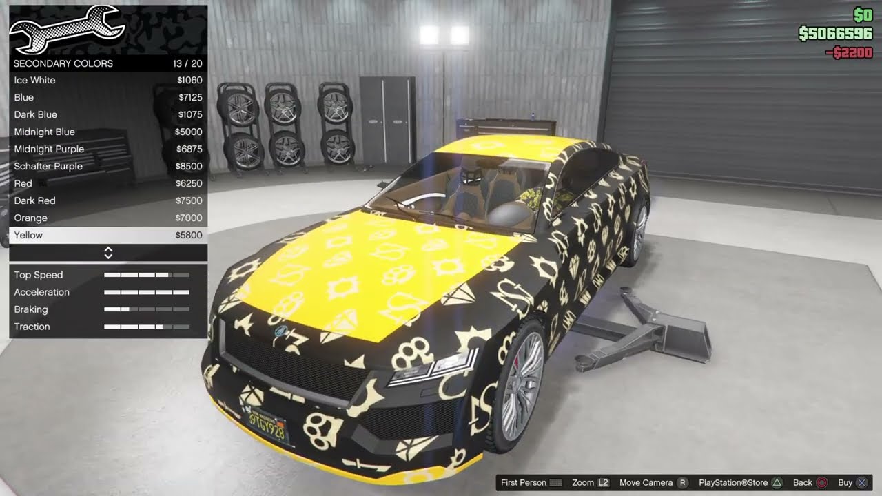 Grand Theft Auto V تعديل السيارات اولاين