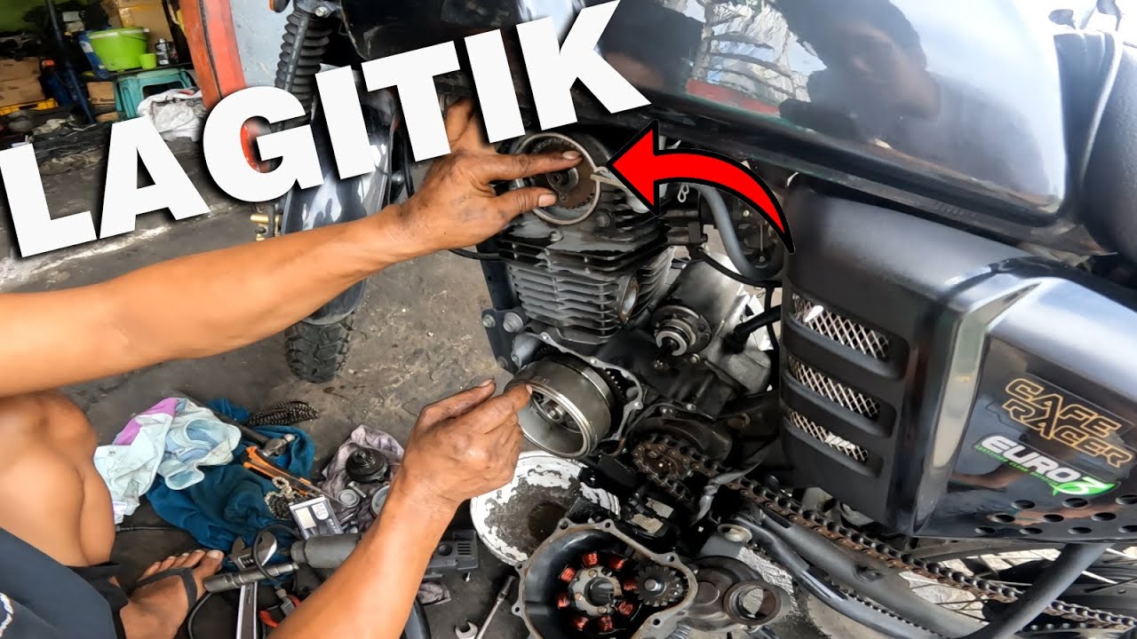 Lagitik ng motor, saan galing? Keeway CR 152