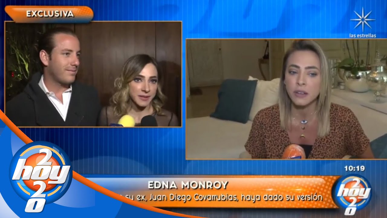 Edna Monroy cuenta su versión sobre el divorcio con Juan Diego Covarrubias | Hoy