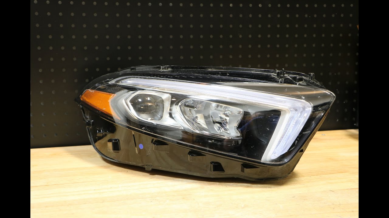 2019-2021 Mercedes Benz A220 LED Headlight Teardown