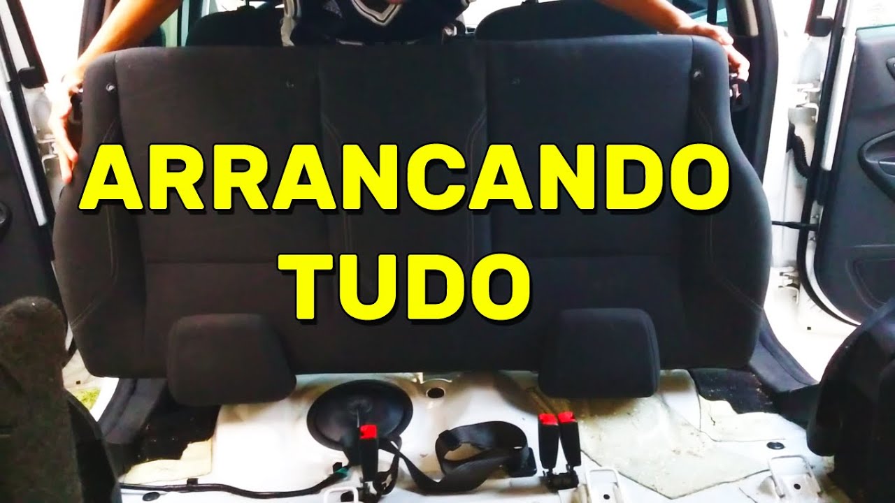 Retirada do BANCO TRASEIRO | FIESTA MOTORHOME Ep01