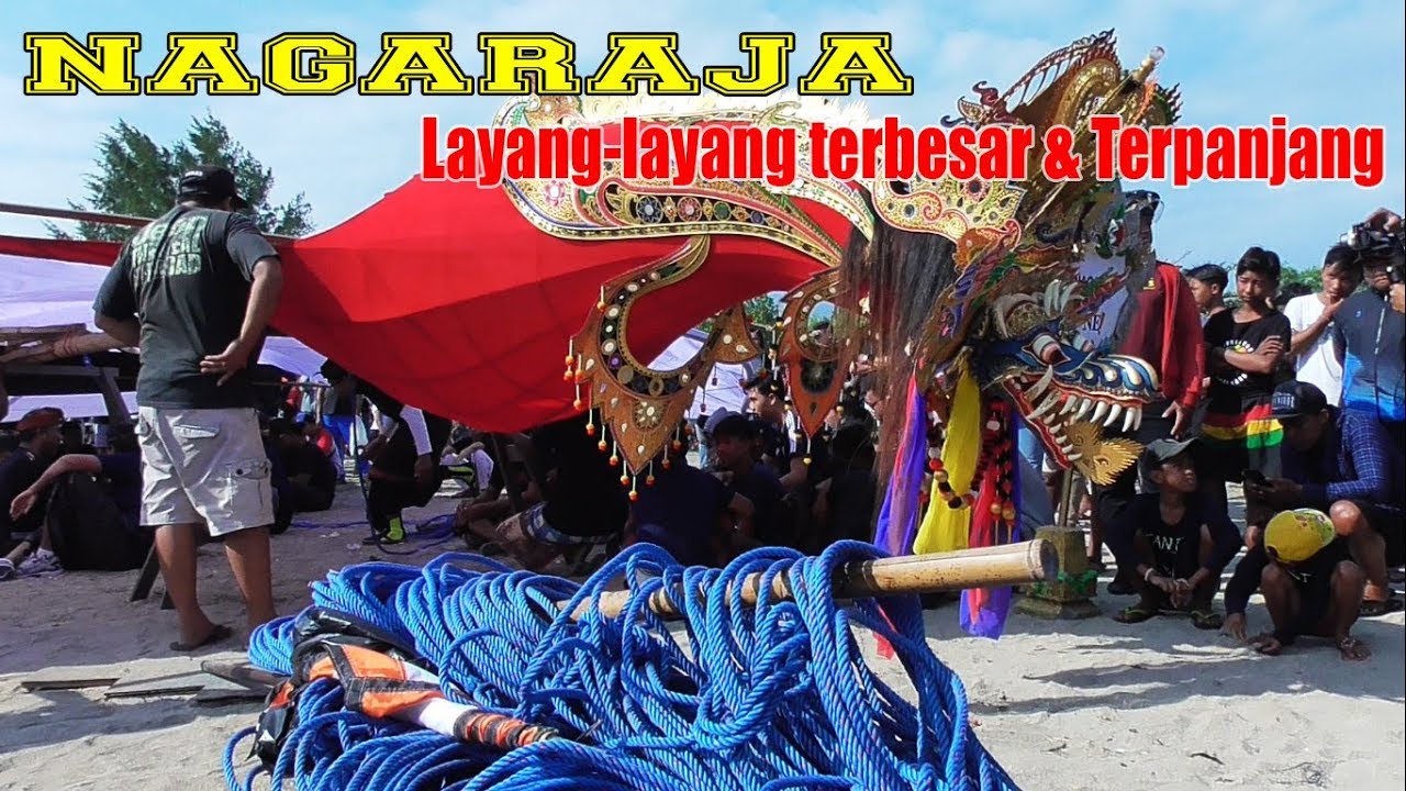 Proses Merakit NAGARAJA, Layang-layang Terbesar & Terpanjang