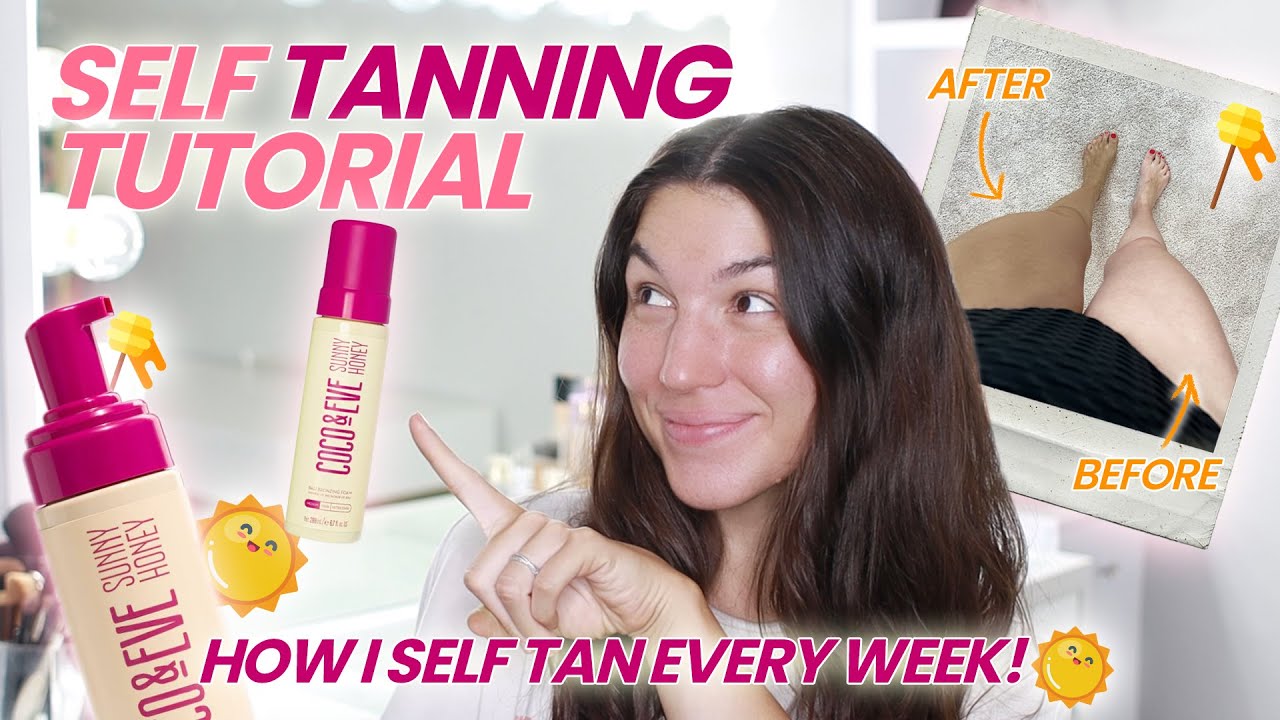 Self Tanning Tutorial | Coco Eve Tanner