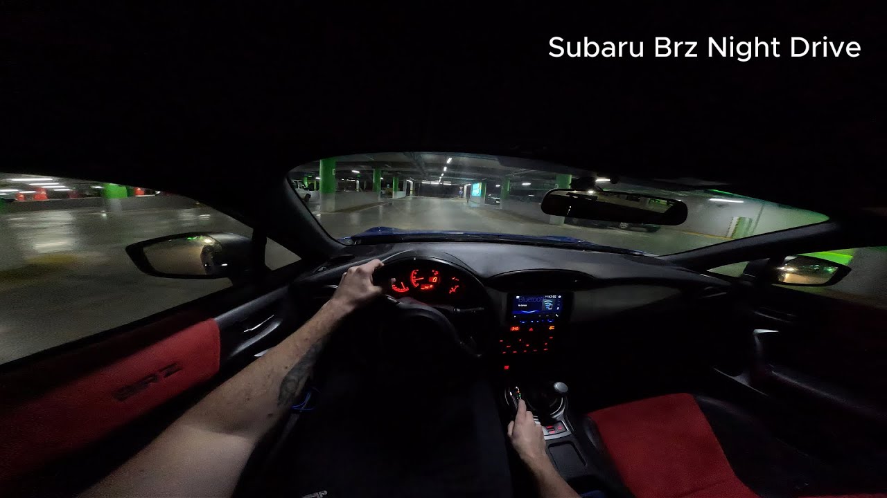 Night Drive Subaru Brz - POV Therapy