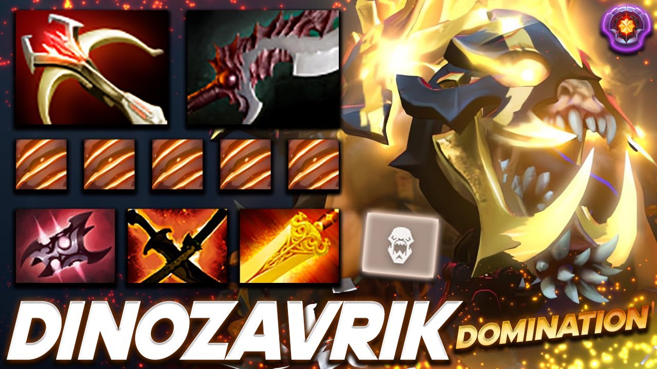 Dinozavrik Lifestealer Domination - Dota 2 Pro Gameplay [Watch & Learn]