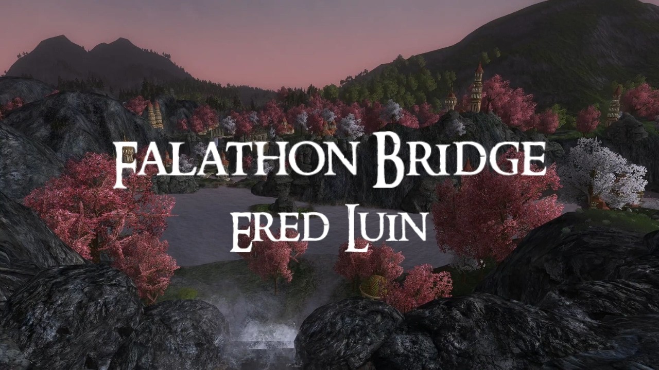LOTRO | ERED LUIN | Falathon Bridge | Music & Ambience | 1 Hour
