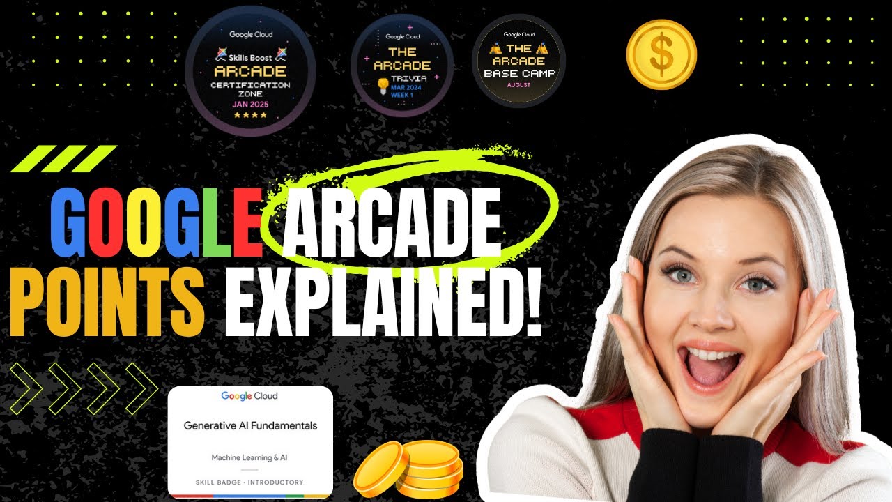 Google Arcade Points & Milestones EXPLAINED! 🎮🔥| Free Swages #facts #viral #google #free #swag