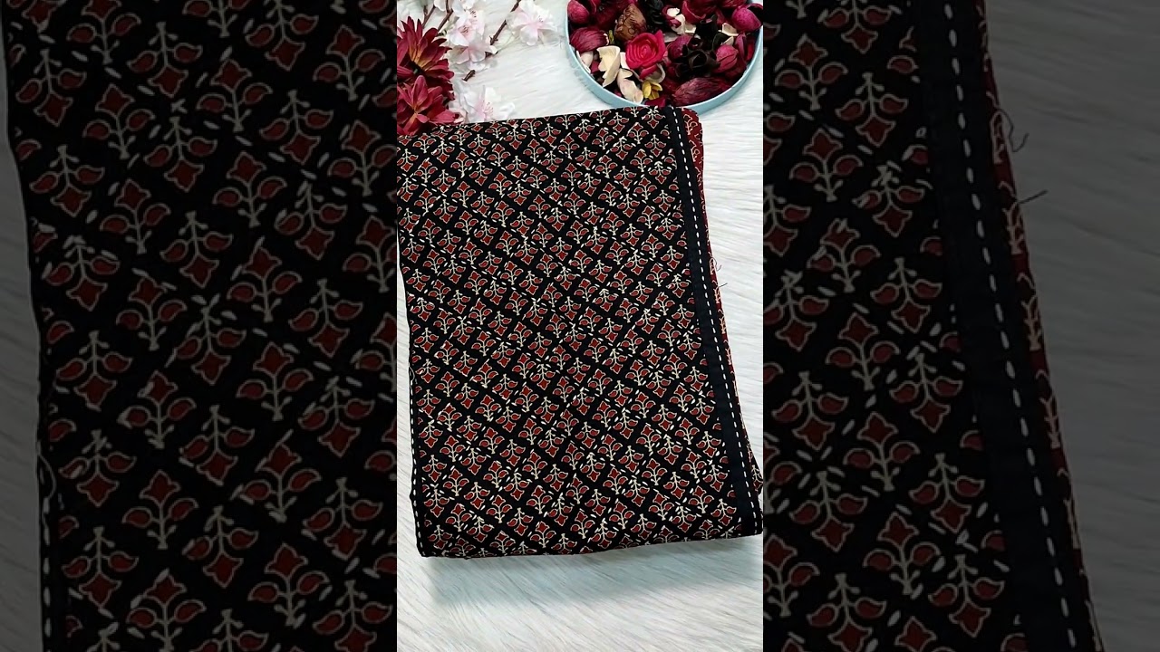 LATEST BLOCK PRINTED  COTTON DRESS MATERIALS | NEIDHAL.COM 21 FEB 23 1620#SHORTS