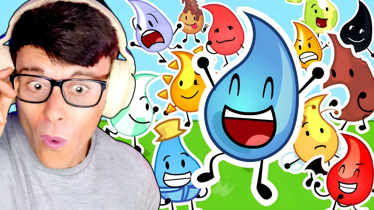 BFDI but EVERYONE is TEARDROP