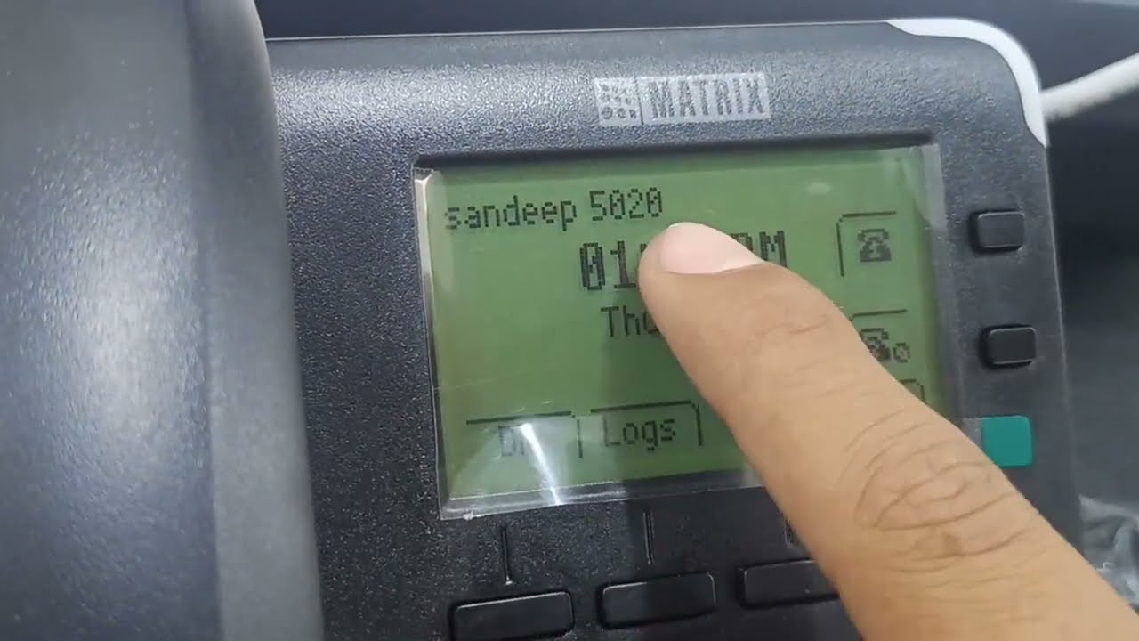 How to configure Matrix ip phones 
