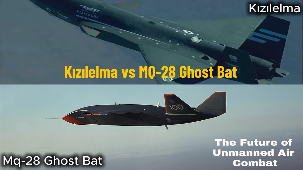 Unmanned Wingmen Clash: Türkiye’s Kızılelma vs Australia’s Ghost Bat