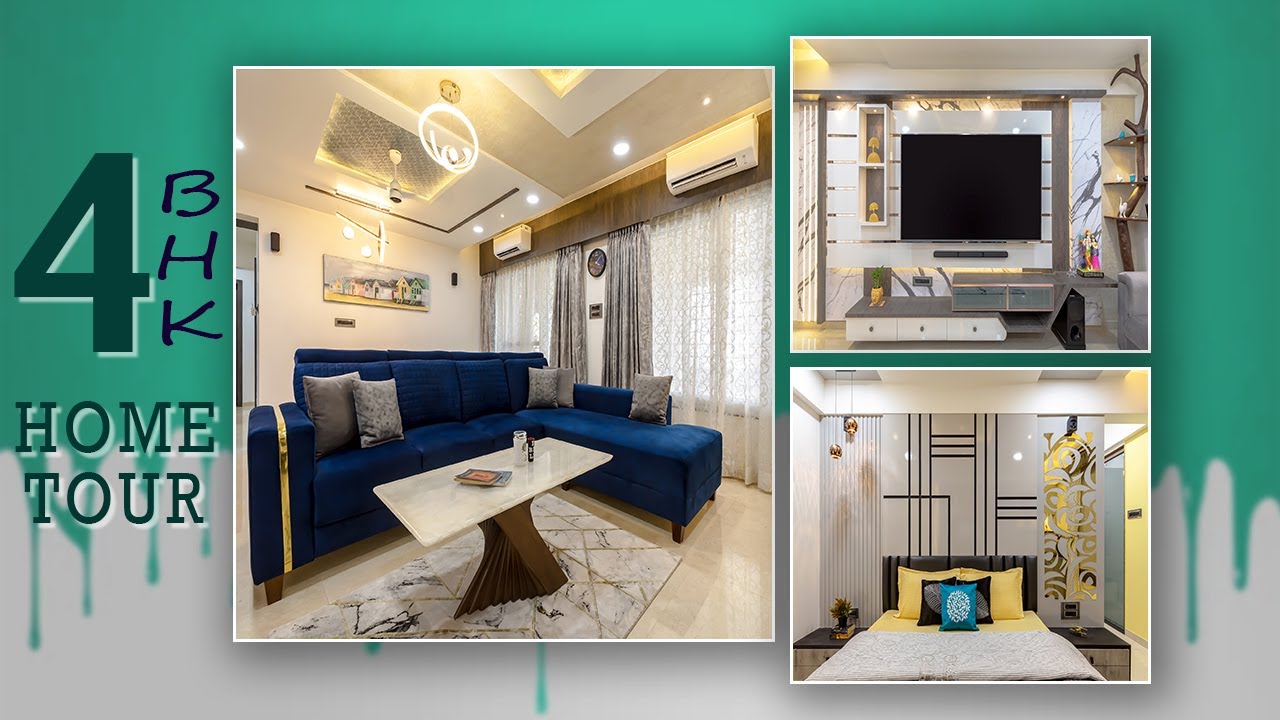 4 BHK Home Interiors at PimpleSaudagar | Innovative | Artistic | Creative  Kams Designer Zone