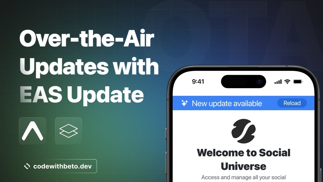 Отправка обновлений по беспроводной сети (OTA) с помощью EAS Update | Пошаговое руководство