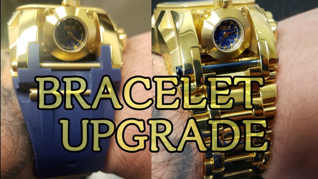 INVICTA BOLT ZEUS MAGNUM | МОДЕРНИЗАЦИЯ РЕМЕШКА В БРАСЛЕТ