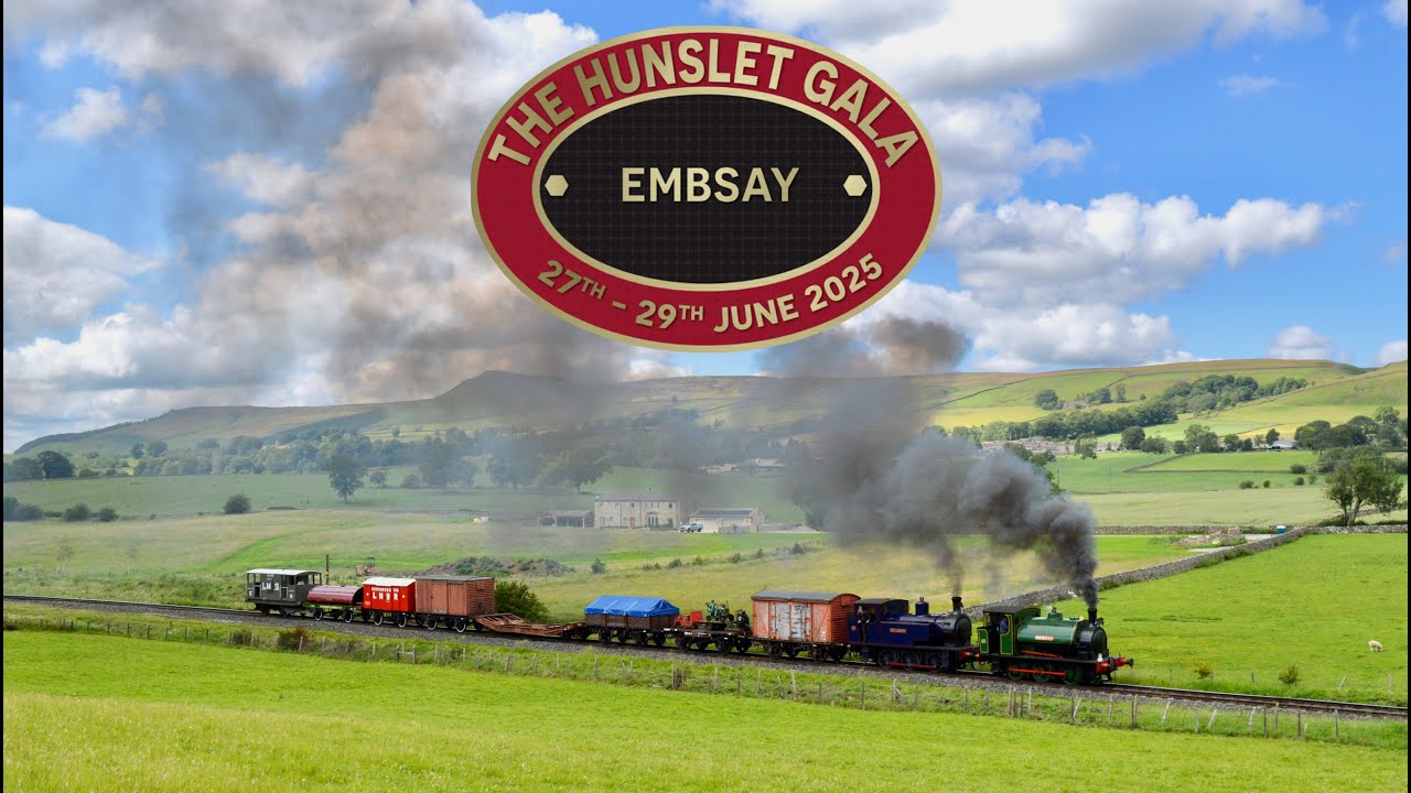The Hunslet Gala at Embsay & Bolton Abbey Steam Railway - Sunday 29th June 2025