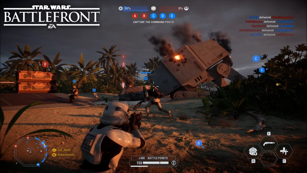 Star Wars Battlefront 2: Supremacy Gameplay | Scarif