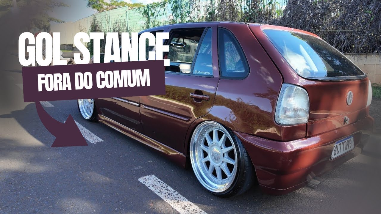 Gol na pegada stance fora do comum 