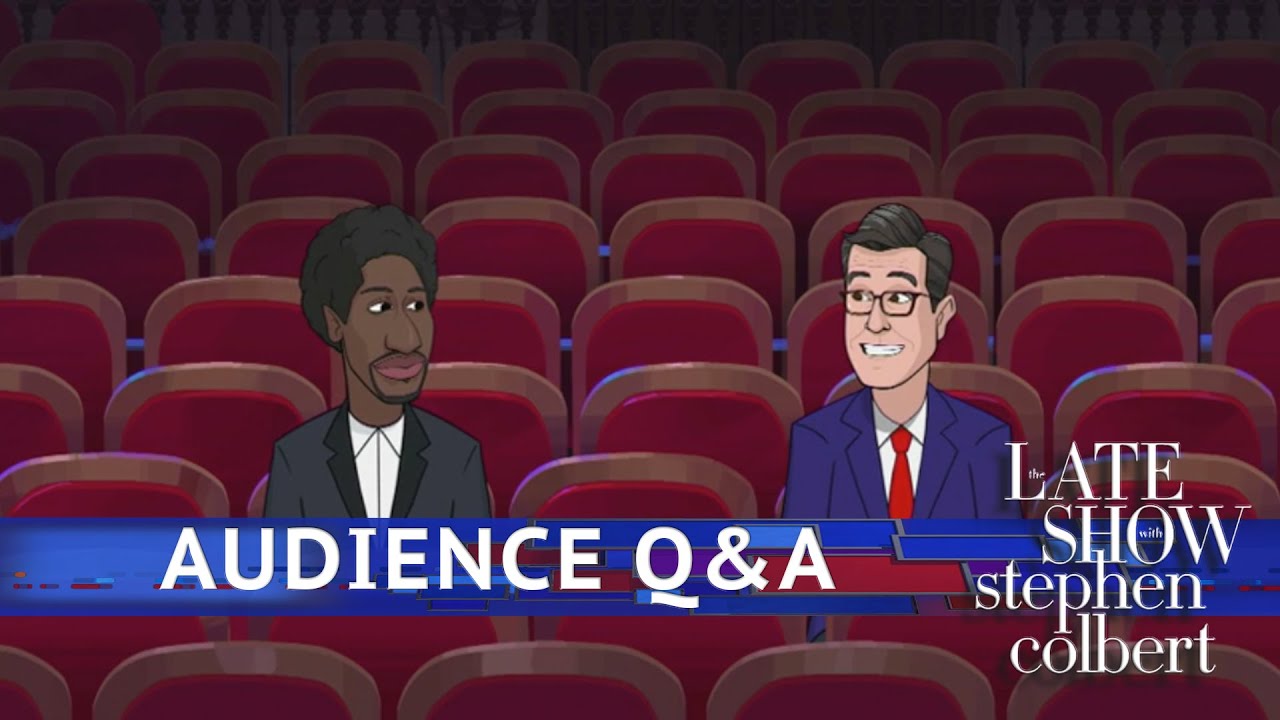 Colbert Takes Questions From The Audience