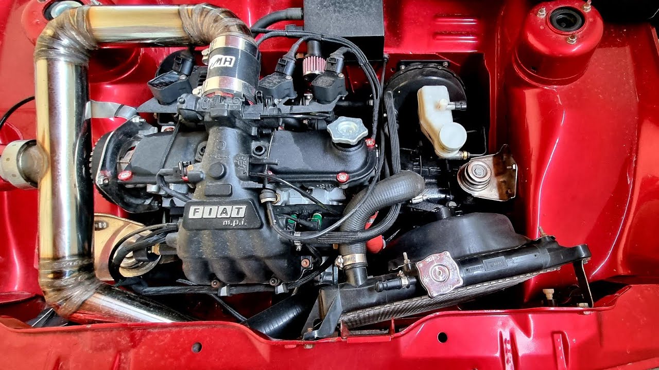 Fiat 147 injetada e turbo - Vejam como ficou!