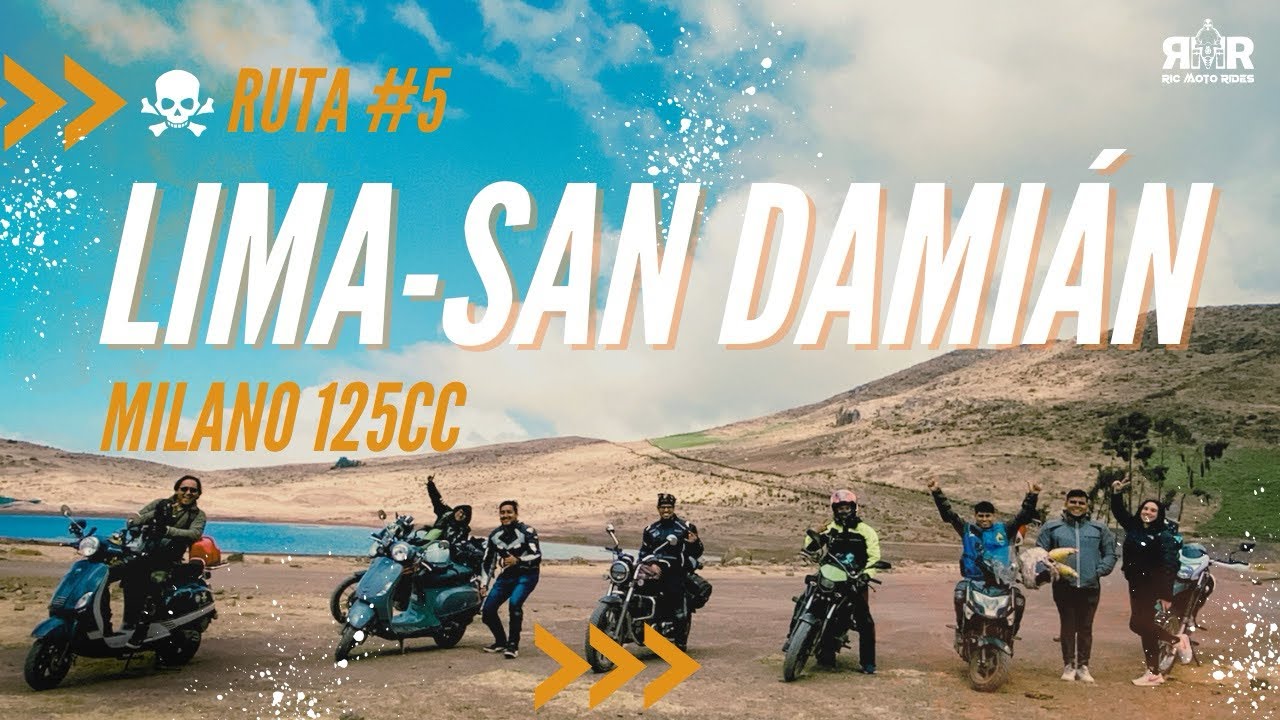 HUAROCHIRI 2024 en moto / Santiago de Tuna, San Damian, Antioquia (Moto scooter MILANO 125cc) 🛵🏔️🇵🇪