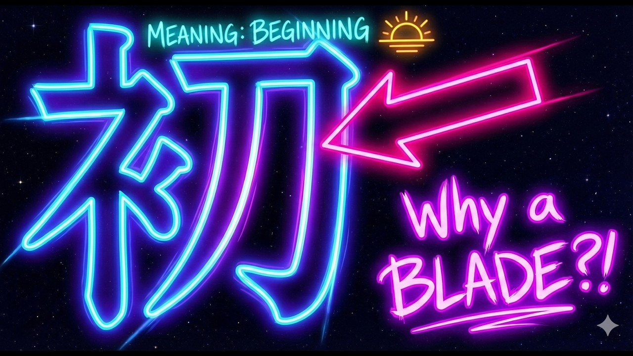 [ Kanji Mystery ] Why does 
