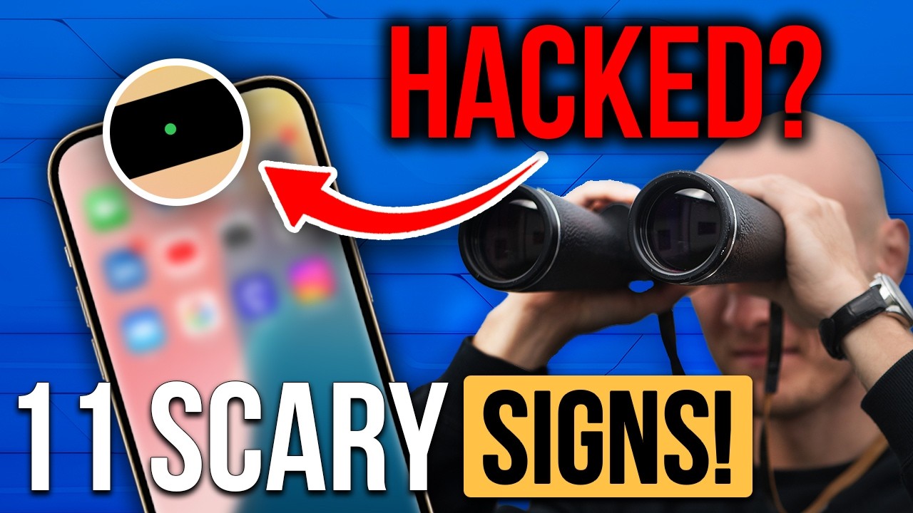 11 Scary Signs Someone's SPYING on Your Phone!