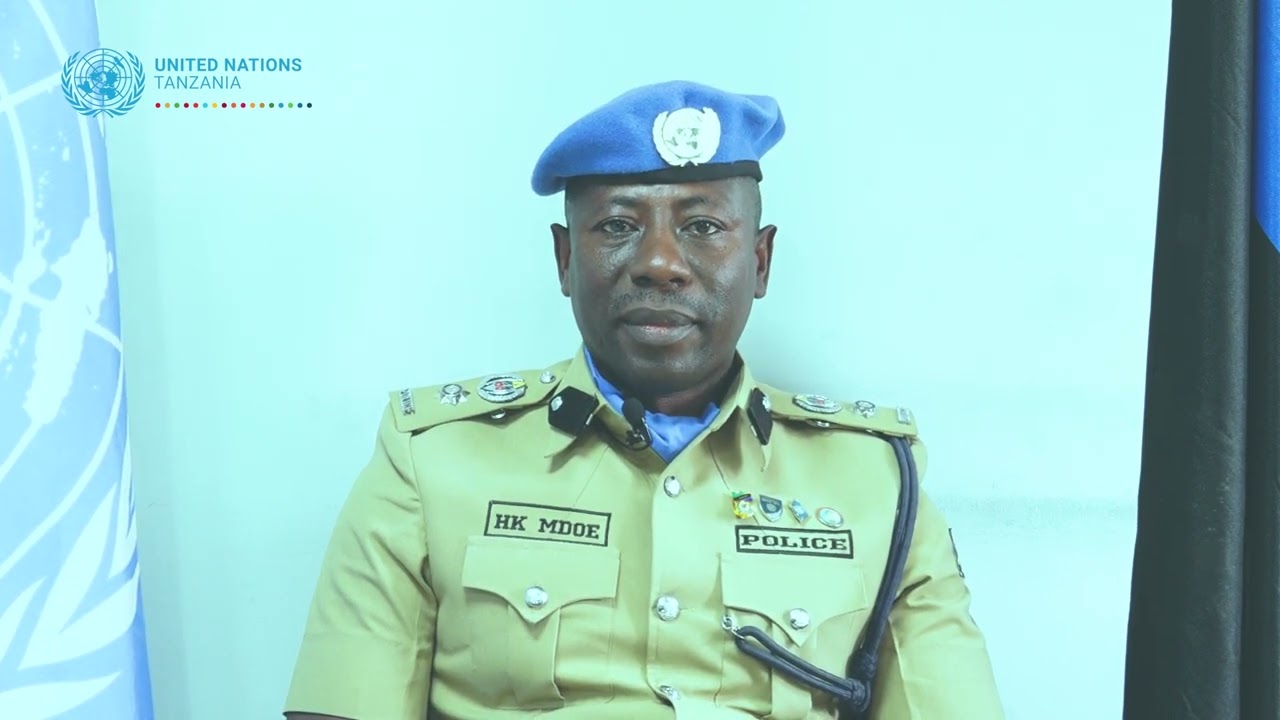 Senior Superintendent of the Tanzanian Police Force, Mr. Hussein Kilo Mdoe,