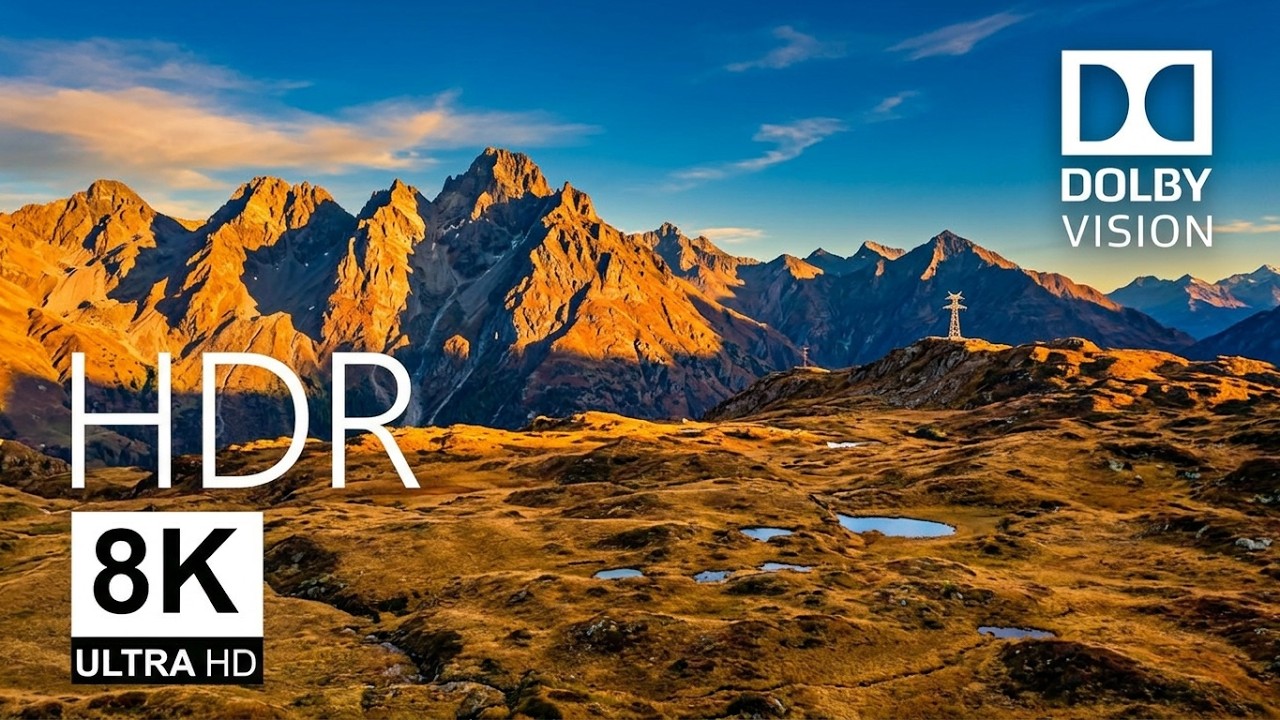 Cinematic mountain dive in the Swiss Alps | FPV drone Long Range | 8K HDR Dolby Vision