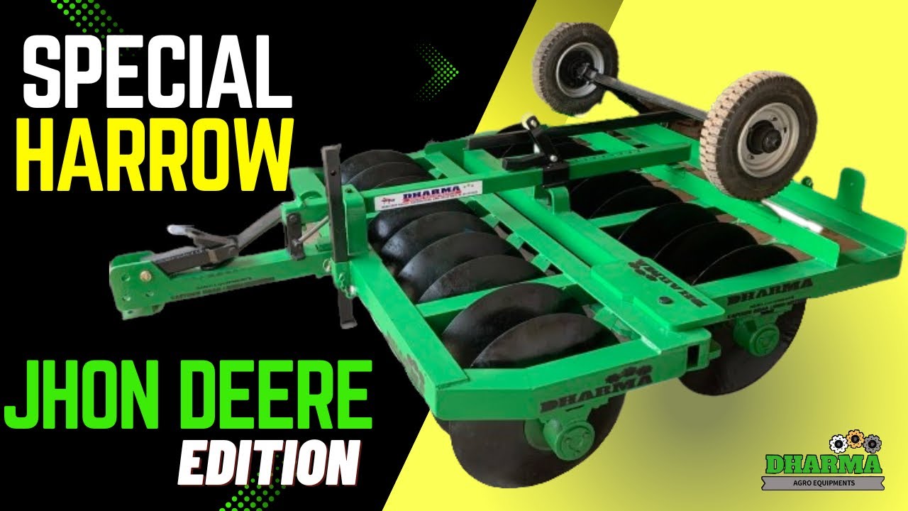 Johndeere Special Disc Harrow (Tractor k colour ki Harrow yhna milegi) Call 9813310653