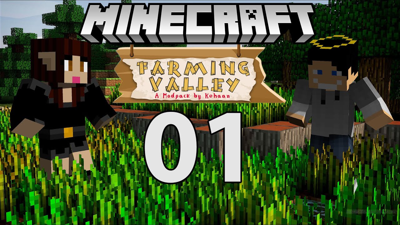 Minecraft: Farming Valley Modpack Sezon II #01 - Razem lepiej /w Wojtusialke