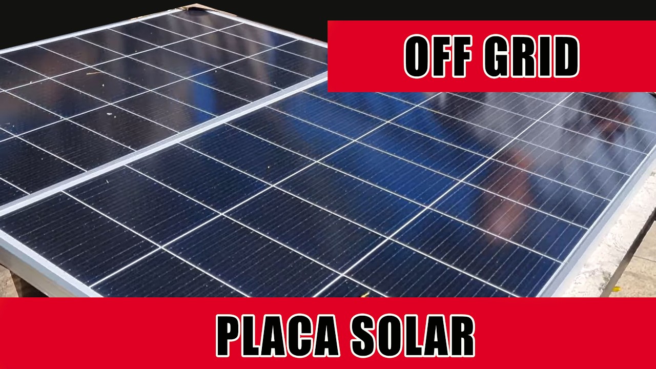 PLACA SOLAR SISTEMA OFF GRID