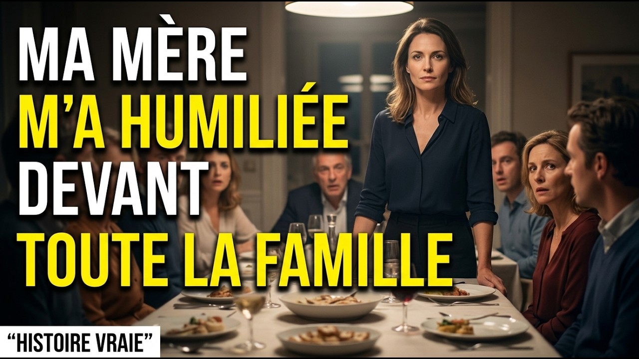 Ma Mère A Organisé Une Réunion De Famille Pour Me Rejeter Publiquement — Alors Moi…