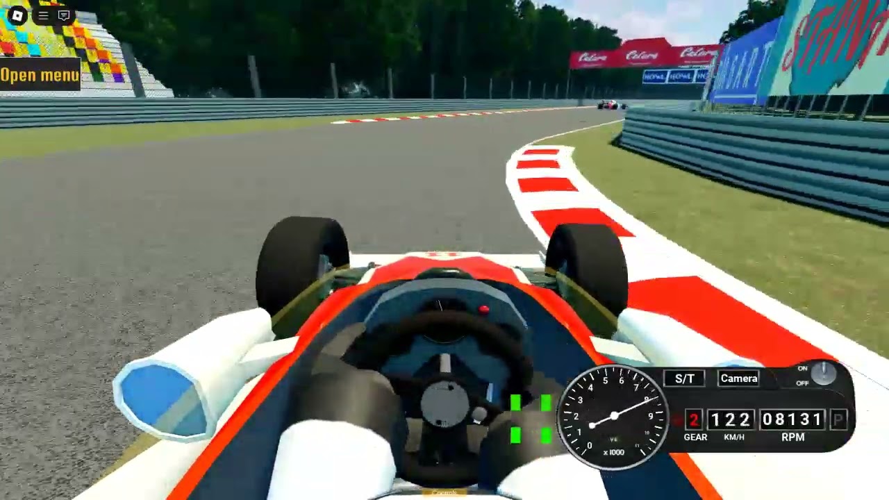 1976 Mclaren DEDSTROYS 1991 Cars at MONZA GP (and crashes)