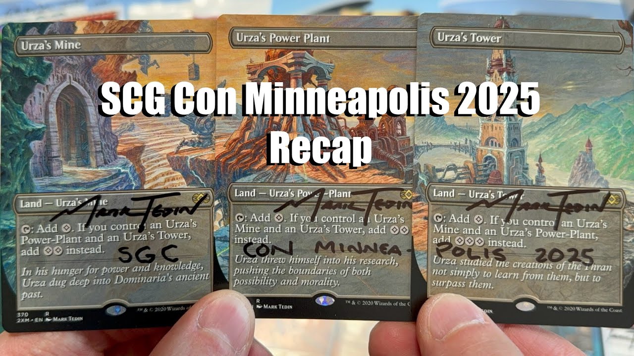 SCG Con Minneapolis 2025 Signed Card Recap