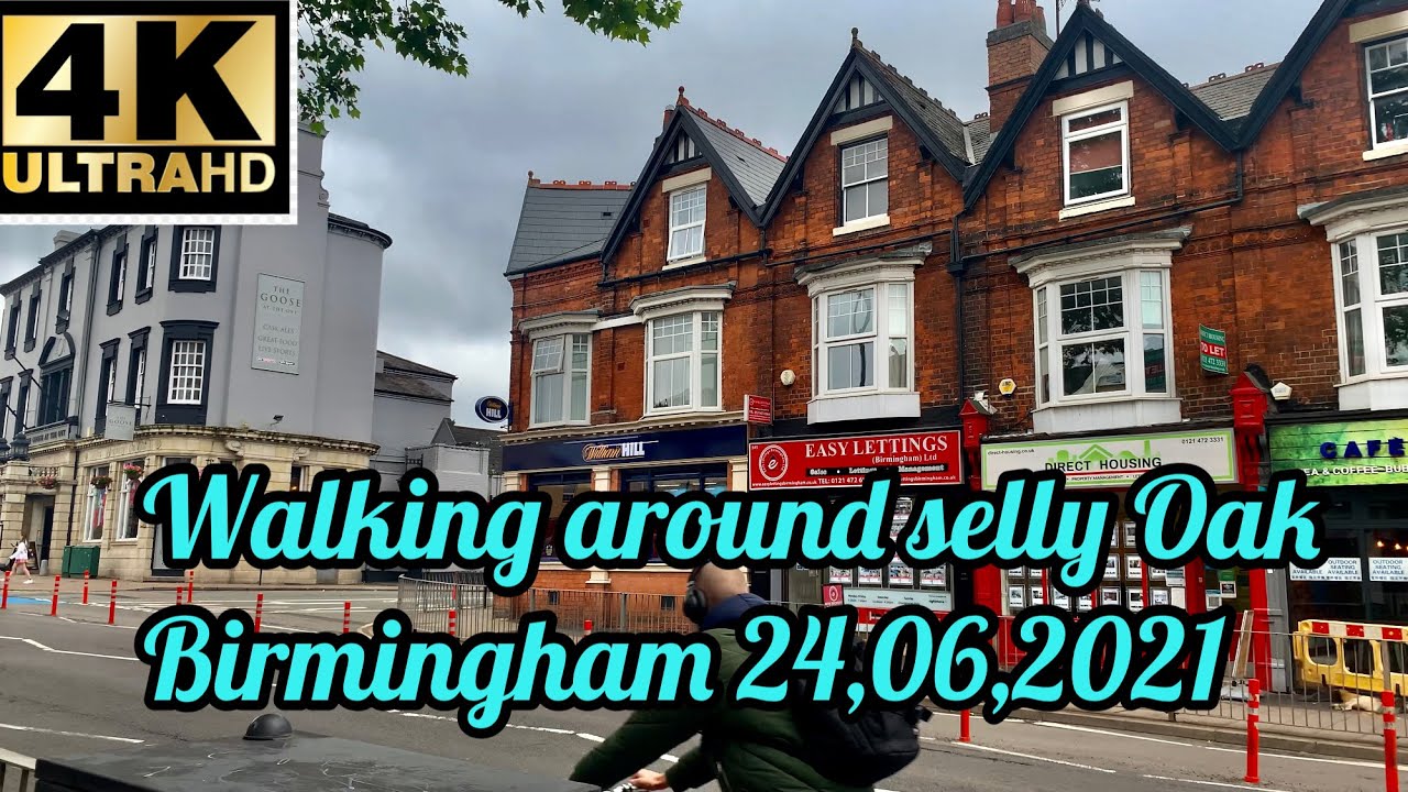 Walking around selly oak Birmingham England UK 4K # 429