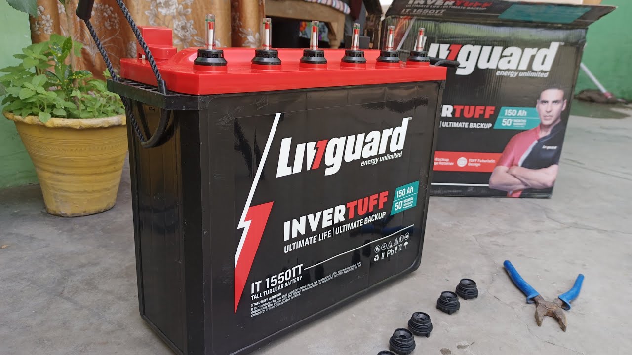 Livguard 150 Ah battery | best performance | invertuff Battery | unboxing | idea abc