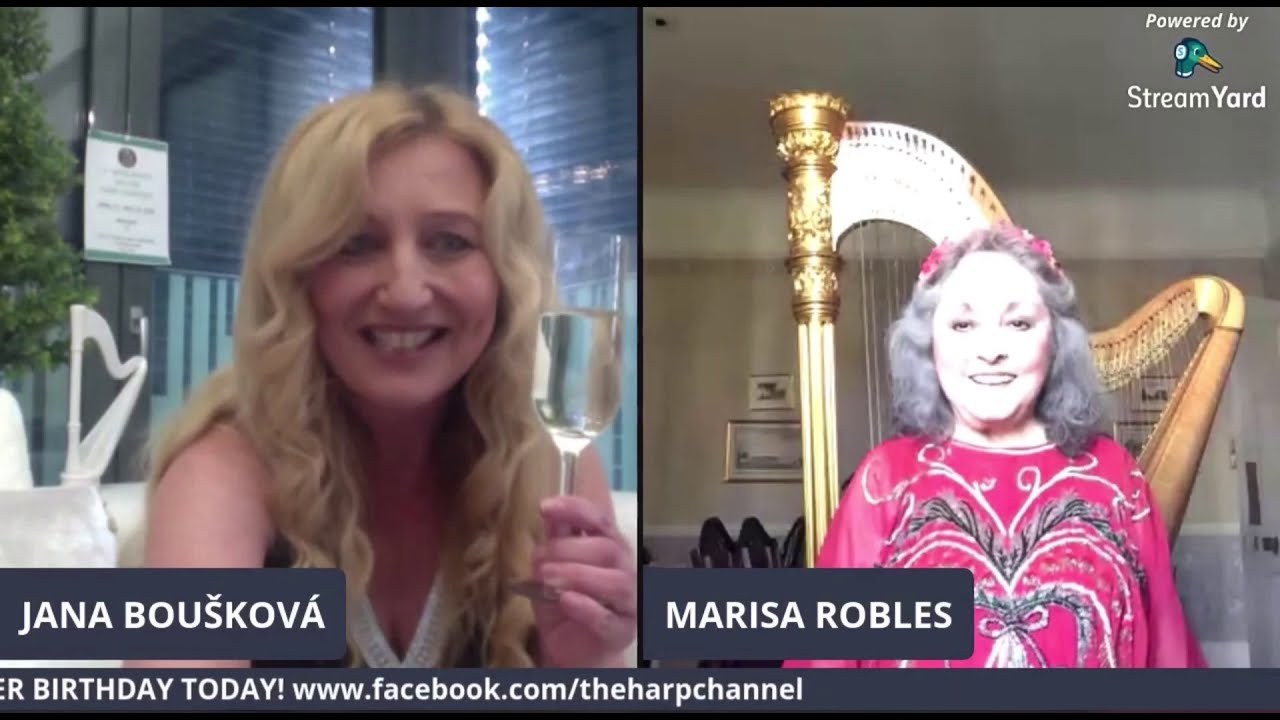LIVE INTERVIEW with MARISA ROBLES guest of Jana Boušková. SPECIAL EDITION of The 1st WOHC