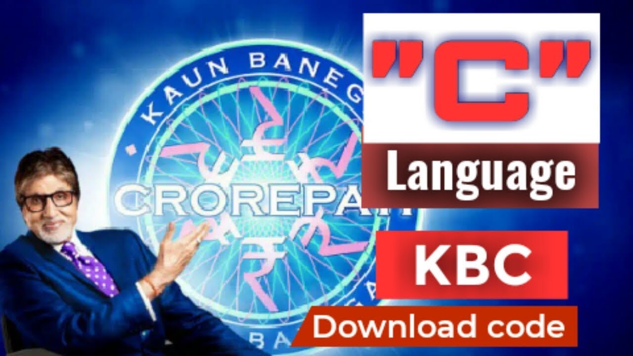 How to make KBC game by C language | C language Project | Source code