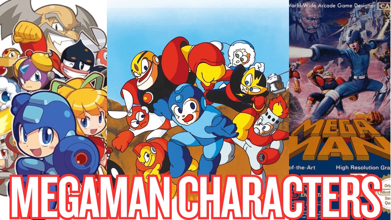 Mega Man – Наконец разберись, кто самые важные персонажи!