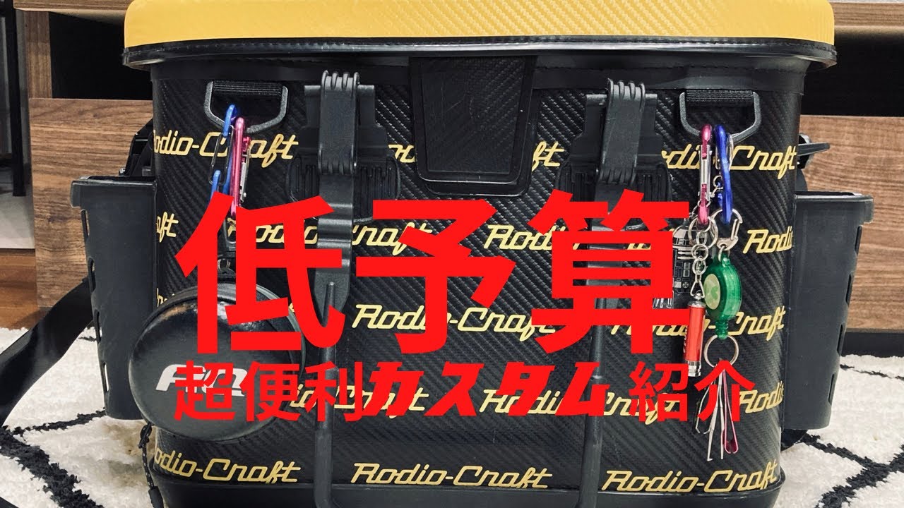 【超低予算】エリアトラウト バッカンカスタム紹介
