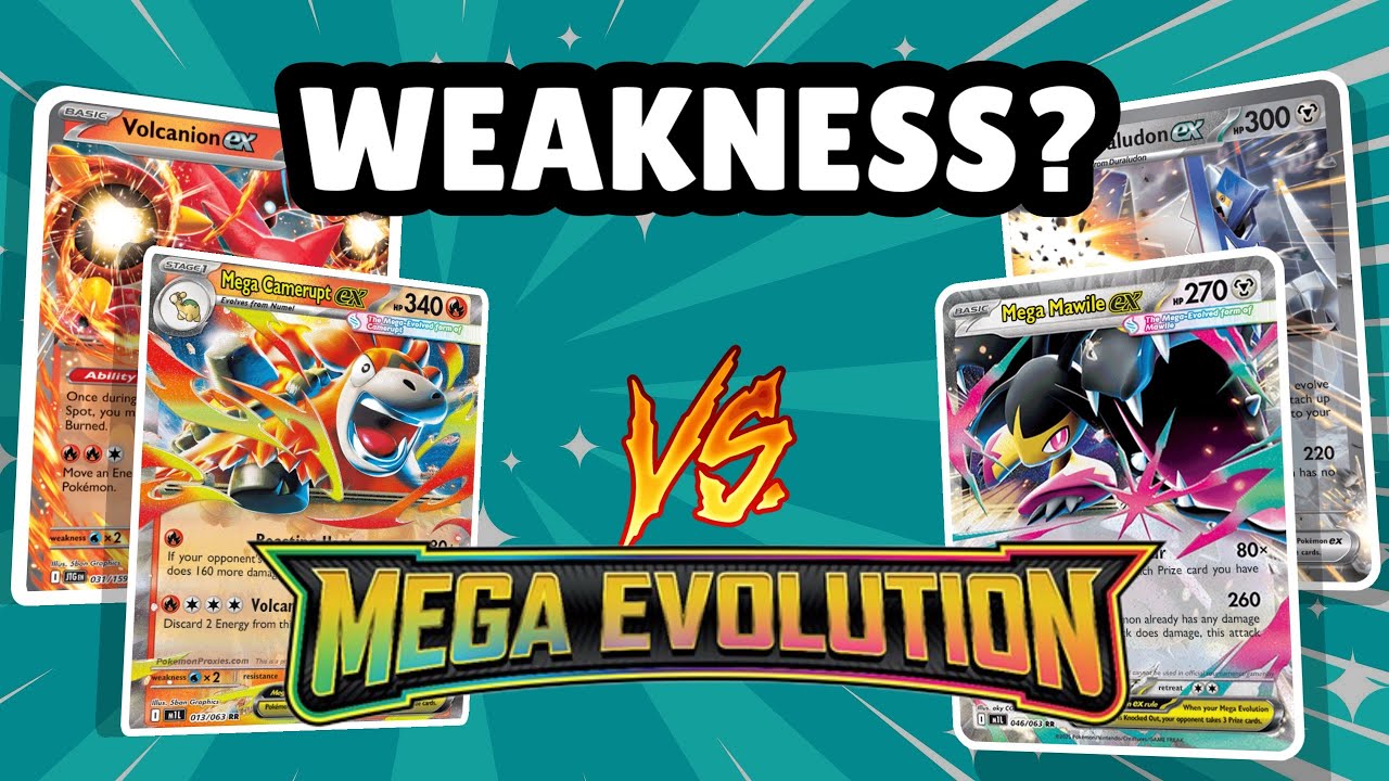 Mega Camerupt ex VS Mega Mawile W/ Archuladon | Mega Evolution | Pokemon TCG